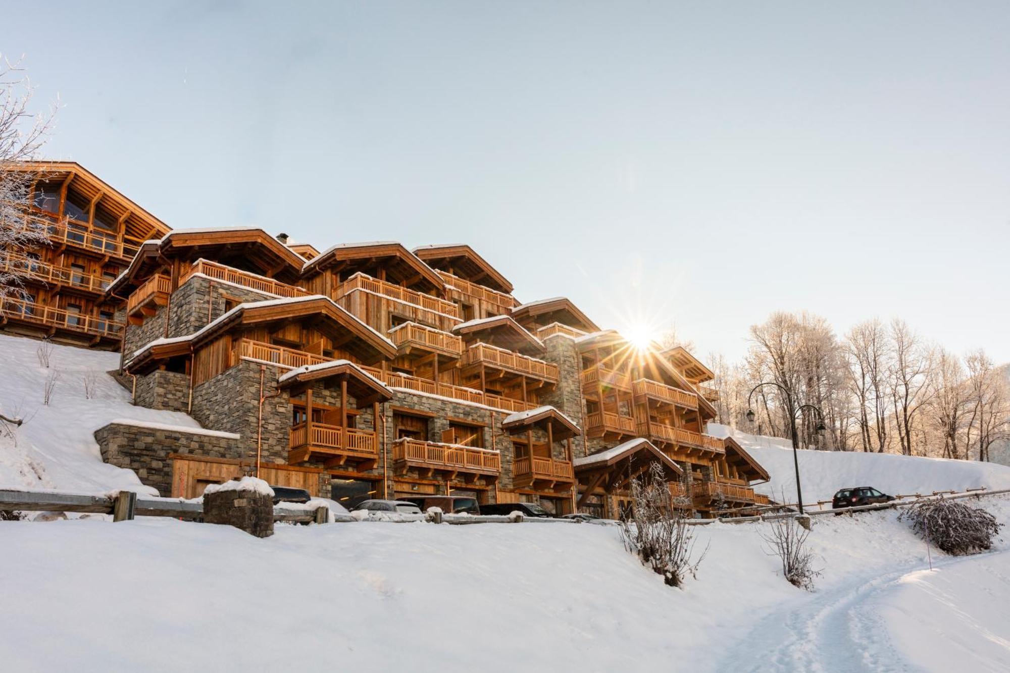 M Lodge & Spa Saint-Martin-de-Belleville Kültér fotó
